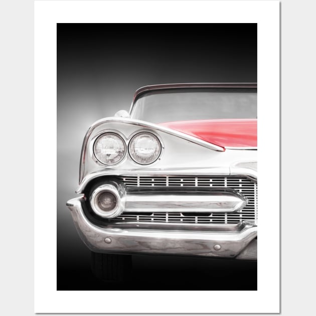 American classic car Coronet 1959 front view Wall Art by Beate Gube